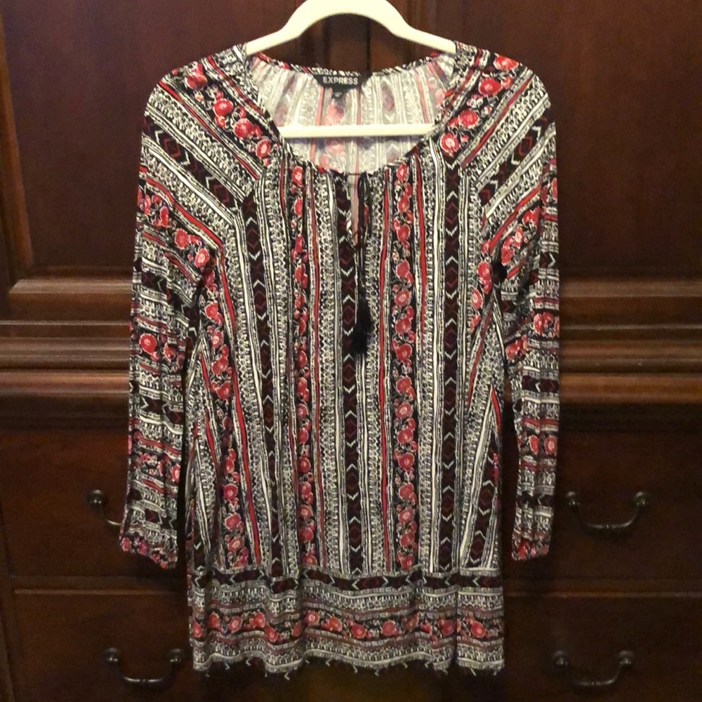 ✏️ Express Boho Shift Dress